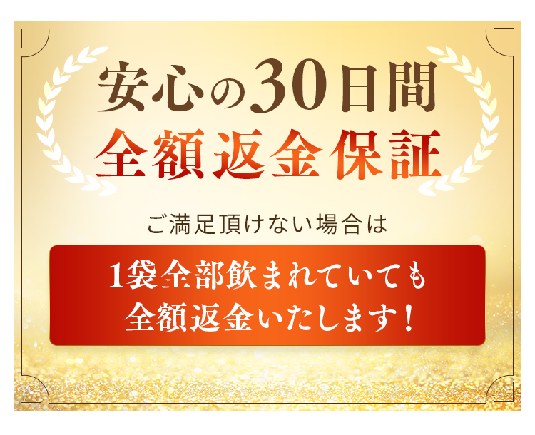 安心の30日間全額返金保証